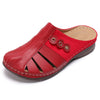 Women Soft Bottom Breathable Hollow Flat Casual Sandals