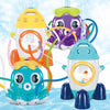 Outdoor Splashing Rotating Sprinkler Kids Play Water Toys