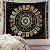 Tarot Cards Mandala Sun Moon Signs Room Decor Tapestry