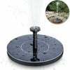 Solar Powered Circle Garden Water Fountain Water Pump