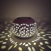 Iron Art Hollow Out Solar Light Garden Patio Decoration